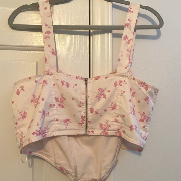 Floral Corset Top - Picture 5 of 5